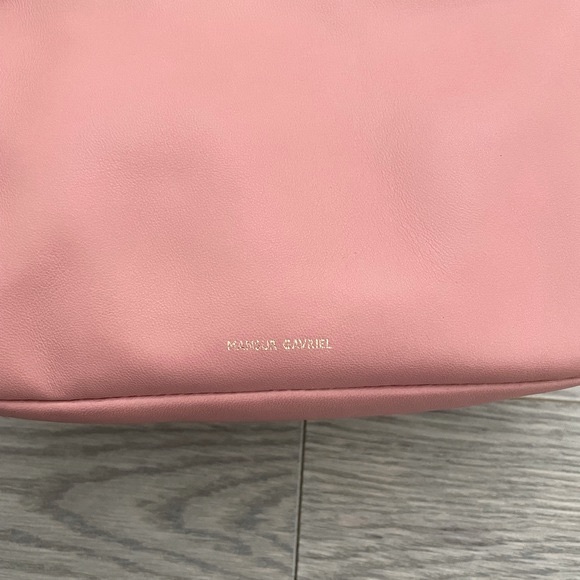 Mansur Gavriel Double Zip Crossbody Bag Pink - Picture 11 of 13